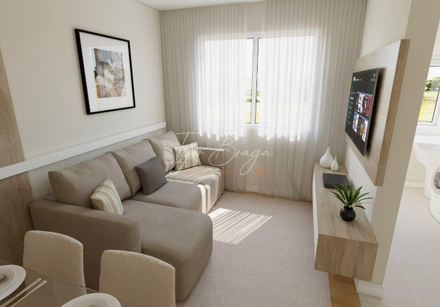 Imagem Apartamento com 2 Quartos à Venda, 61 m² em Cidade Industrial - Curitiba