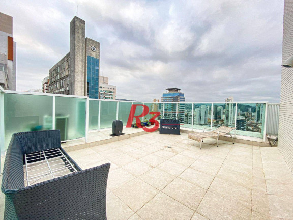 Imagem Cobertura com 3 Quartos à Venda, 244 m² em Gonzaga - Santos Imagem Cobertura com 3 Quartos à Venda, 244 m² em Gonzaga - Santos
