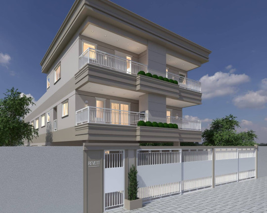 Casa de Condomínio com 2 Quartos à Venda, 52 m² em Sítio Do Campo - Praia Grande