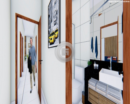 Imagem Casa com 3 Quartos à Venda, 136 m² em Santo Inácio - Montes Claros