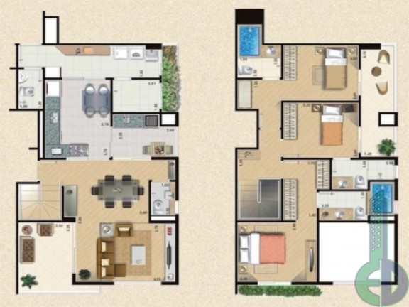 Imagem Imóvel com 3 Quartos à Venda, 154 m² em Santo Antônio - Sao Caetano Do Sul Imagem Imóvel com 3 Quartos à Venda, 154 m² em Santo Antônio - Sao Caetano Do Sul