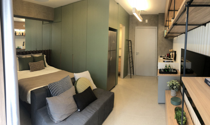 Imagem Apartamento com 1 Quarto à Venda, 25 m² em Campo Belo - São Paulo Imagem Apartamento com 1 Quarto à Venda, 25 m² em Campo Belo - São Paulo