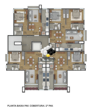 Imagem Apartamento com 2 Quartos à Venda, 71 m² em Floresta - Gramado
