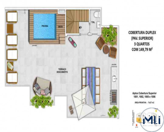 Imagem Imóvel com 3 Quartos à Venda, 75 m² em Tijuca - Rio De Janeiro