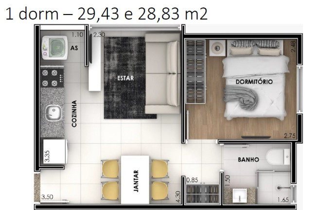 Imagem Imóvel com 1 Quarto à Venda, 28 m² em Vila Mazzei - São Paulo Imagem Imóvel com 1 Quarto à Venda, 28 m² em Vila Mazzei - São Paulo