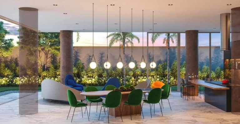 Imagem Imóvel com 1 Quarto à Venda, 61 m² em Moema - São Paulo