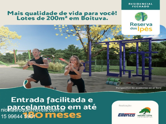 Imagem Terreno à Venda, 200 m² em Morada Dos Ipês - Boituva Imagem Terreno à Venda, 200 m² em Morada Dos Ipês - Boituva