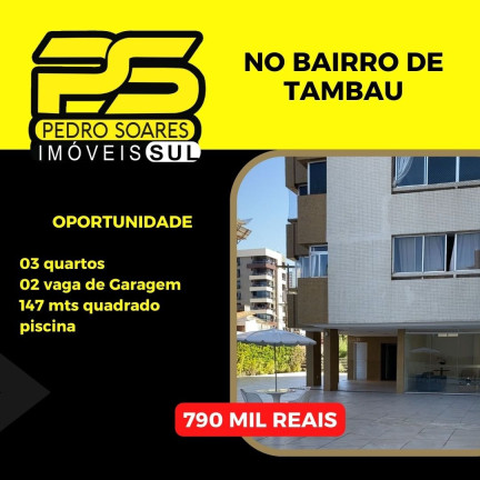 Apartamento com 3 Quartos à Venda, 147 m² em Tambaú - João Pessoa