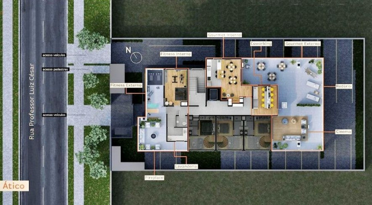 Imagem Apartamento com 2 Quartos à Venda, 53 m² em água Verde - Curitiba