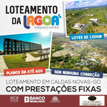 Imagem Imóvel à Venda, 1.000 m² em Setor Lagoa Quente - Caldas Novas Imagem Imóvel à Venda, 1.000 m² em Setor Lagoa Quente - Caldas Novas