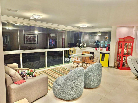 Imagem Apartamento com 3 Quartos à Venda, 156 m² em Jardim Astúrias - Guarujá