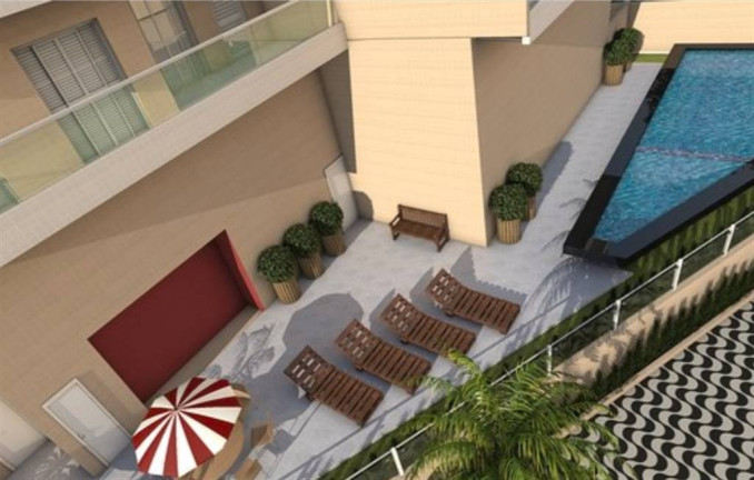 Imagem Apartamento com 1 Quarto à Venda, 59 m² em Caiçara - Praia Grande