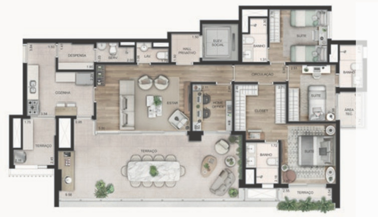 Imagem Apartamento com 4 Quartos à Venda, 200 m² em Perdizes - São Paulo