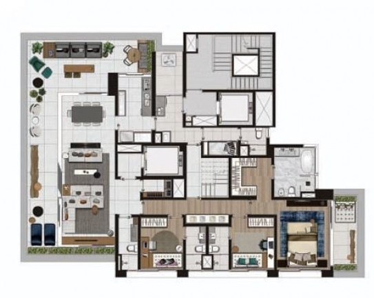 Imagem Cobertura com 3 Quartos à Venda, 465 m² em Itaim Bibi - São Paulo