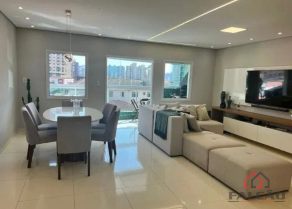 Apartamento com 4 Quartos à Venda, 156 m² em Canto Do Forte - Praia Grande