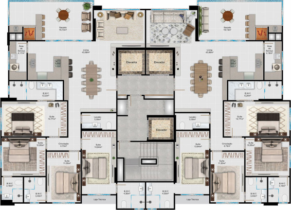 Imagem Apartamento com 4 Quartos à Venda, 426 m² em Meia Praia - Itapema Imagem Apartamento com 4 Quartos à Venda, 426 m² em Meia Praia - Itapema