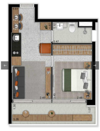 Imagem Imóvel com 1 Quarto à Venda, 38 m² em Moema - São Paulo Imagem Imóvel com 1 Quarto à Venda, 38 m² em Moema - São Paulo