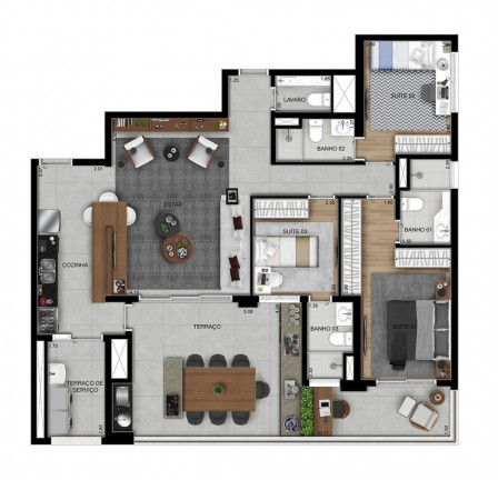 Imagem Imóvel com 3 Quartos à Venda, 134 m² em Belenzinho - São Paulo Imagem Imóvel com 3 Quartos à Venda, 134 m² em Belenzinho - São Paulo