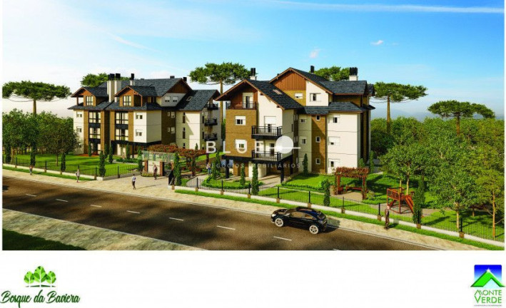 Imagem Apartamento com 1 Quarto à Venda, 49 m² em Bavária - Gramado Imagem Apartamento com 1 Quarto à Venda, 49 m² em Bavária - Gramado