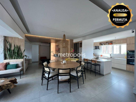Apartamento com 4 Quartos à Venda, 135 m² em Vila Guiomar - Santo André