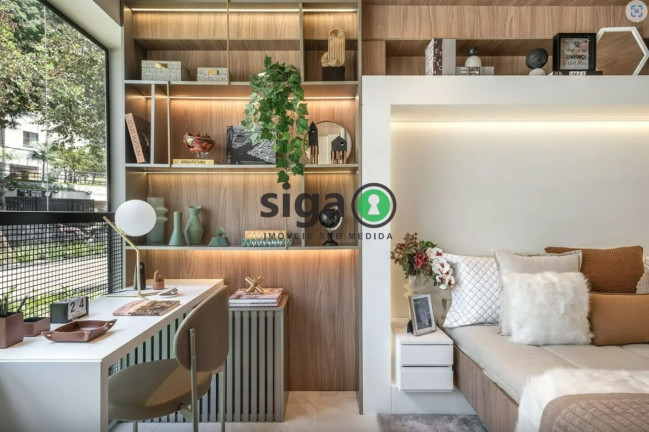 Imagem Apartamento com 1 Quarto à Venda, 23 m² em Brooklin - São Paulo