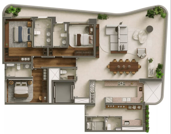 Imagem Apartamento com 3 Quartos à Venda, 182 m² em Paraíso - São Paulo Imagem Apartamento com 3 Quartos à Venda, 182 m² em Paraíso - São Paulo