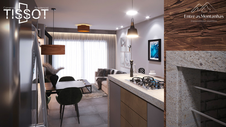 Imagem Apartamento com 1 Quarto à Venda, 51 m² em Várzea Grande - Gramado Imagem Apartamento com 1 Quarto à Venda, 51 m² em Várzea Grande - Gramado