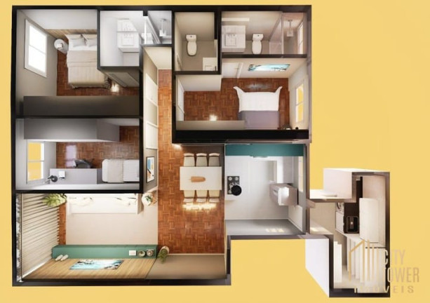 Imagem Apartamento com 3 Quartos à Venda, 91 m² em Itaim Bibi - São Paulo