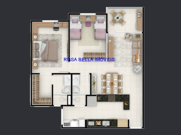 Imagem Apartamento com 2 Quartos à Venda, 76 m² em Capela - Vinhedo