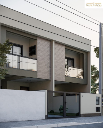 Sobrado com 3 Quartos à Venda, 117 m² em Forquilhas - São José