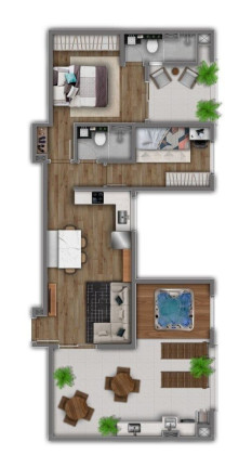 Imagem Apartamento com 2 Quartos à Venda, 44 m² em Vila Guilhermina - São Paulo