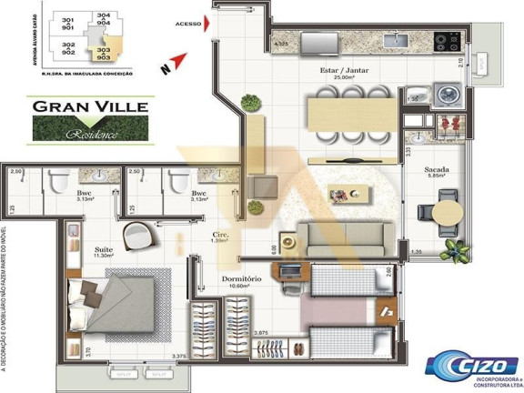 Imagem Apartamento com 2 Quartos à Venda, 85 m² em Centro - Imbituba