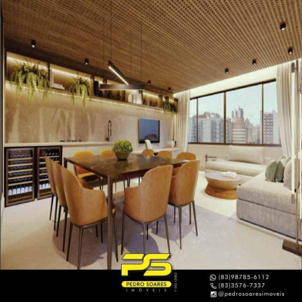 Imagem Apartamento com 2 Quartos à Venda, 47 m² em Cabo Branco - João Pessoa