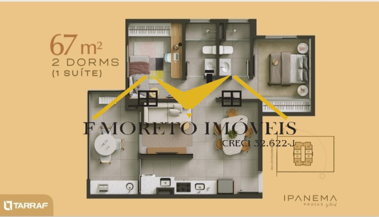 Imagem Apartamento com 1 Quarto à Venda, 41 m² em Vila Nossa Senhora Do Bonfim - São José Do Rio Preto Imagem Apartamento com 1 Quarto à Venda, 41 m² em Vila Nossa Senhora Do Bonfim - São José Do Rio Preto