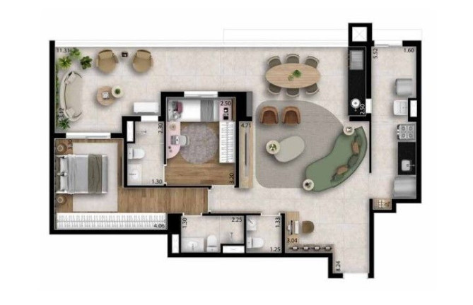 Imagem Apartamento com 3 Quartos à Venda, 140 m² em Vila Osasco - Osasco Imagem Apartamento com 3 Quartos à Venda, 140 m² em Vila Osasco - Osasco