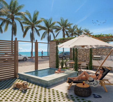 Imagem Imóvel com 1 Quarto à Venda, 29 m² em Praia Formosa - Cabedelo