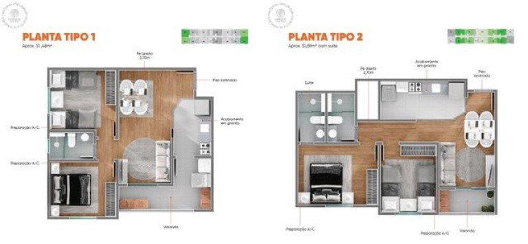 Imagem Apartamento com 2 Quartos à Venda, 51 m² em Parque Residencial Flamboyant - São José Dos Campos Imagem Apartamento com 2 Quartos à Venda, 51 m² em Parque Residencial Flamboyant - São José Dos Campos
