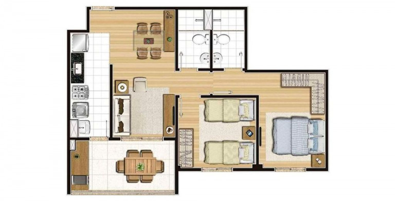 Imagem Apartamento com 3 Quartos à Venda, 73 m² em Taquaral - Campinas Imagem Apartamento com 3 Quartos à Venda, 73 m² em Taquaral - Campinas