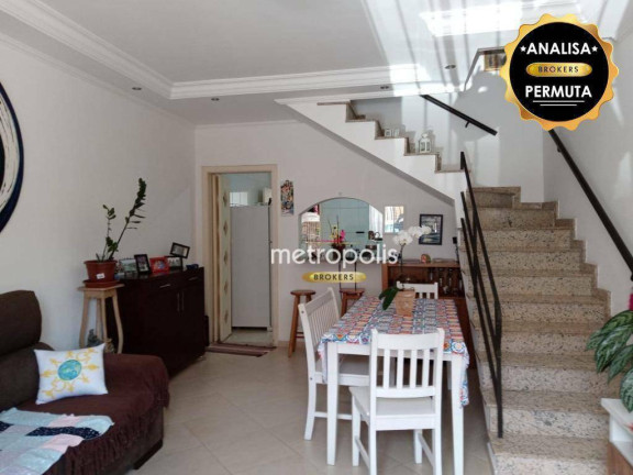Sobrado com 2 Quartos à Venda, 82 m² em Jardim - Santo André