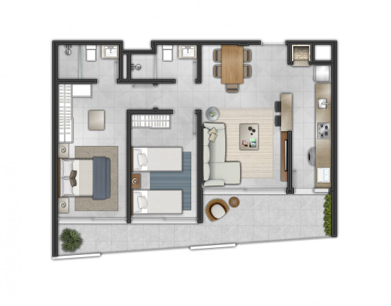 Imagem Apartamento com 3 Quartos à Venda, 122 m² em Centro - Torres Imagem Apartamento com 3 Quartos à Venda, 122 m² em Centro - Torres