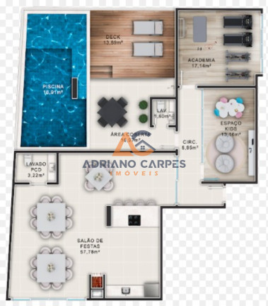 Imagem Cobertura com 1 Quarto à Venda, 151 m² em Centro - Balneário Piçarras Imagem Cobertura com 1 Quarto à Venda, 151 m² em Centro - Balneário Piçarras