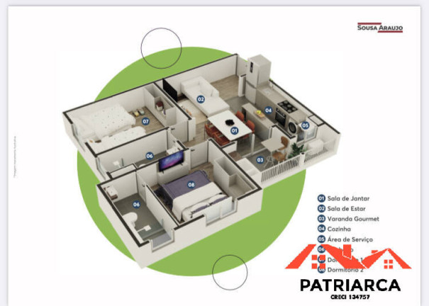 Imagem Apartamento com 2 Quartos à Venda, 56 m² em Jardim Nova Hortolândia I - Hortolândia Imagem Apartamento com 2 Quartos à Venda, 56 m² em Jardim Nova Hortolândia I - Hortolândia