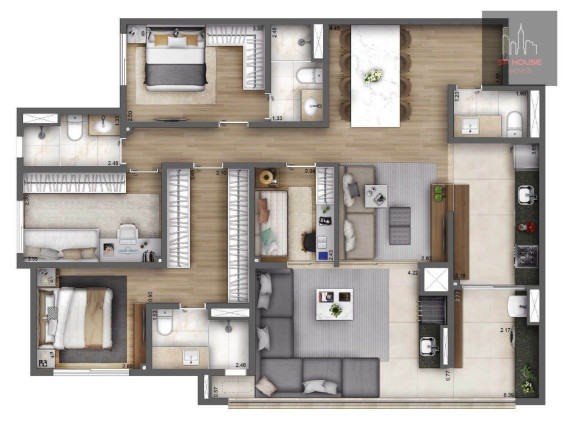 Imagem Apartamento com 4 Quartos à Venda, 119 m² em Vila Leopoldina - São Paulo Imagem Apartamento com 4 Quartos à Venda, 119 m² em Vila Leopoldina - São Paulo