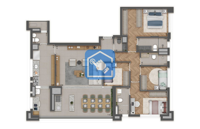 Imagem Apartamento com 3 Quartos à Venda, 127 m² em Aclimação - São Paulo Imagem Apartamento com 3 Quartos à Venda, 127 m² em Aclimação - São Paulo