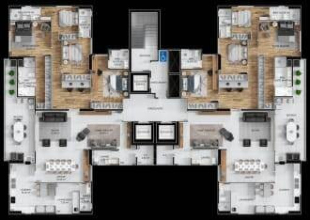 Imagem Apartamento com 3 Quartos à Venda, 121 m² em Centro - Cascavel