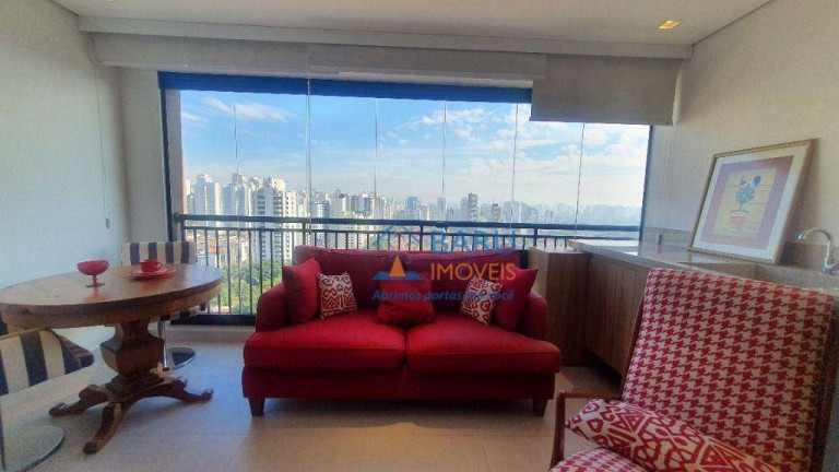 Imagem Apartamento com 1 Quarto para Alugar, 35 m² em Campo Belo - São Paulo