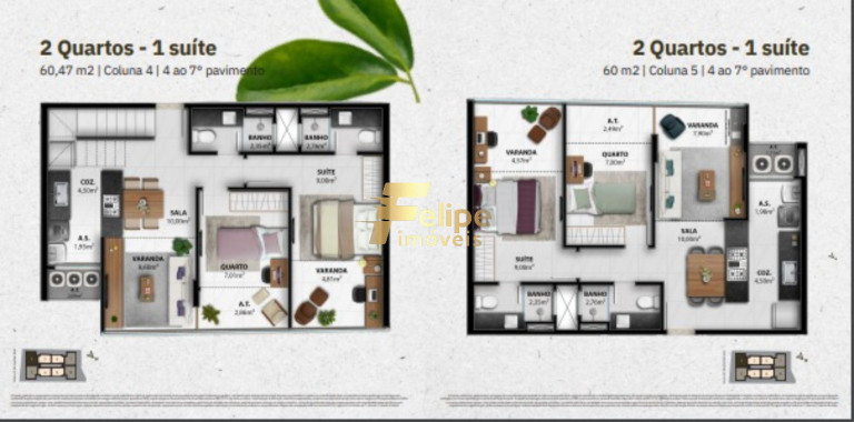 Imagem Imóvel com 3 Quartos à Venda, 81 m² em Praia Da Costa - Vila Velha