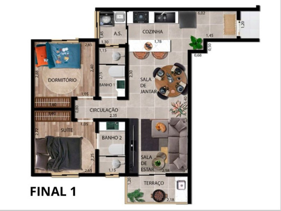 Imagem Imóvel com 2 Quartos à Venda, 50 m² em Jardim Santo Antônio - Santo André Imagem Imóvel com 2 Quartos à Venda, 50 m² em Jardim Santo Antônio - Santo André