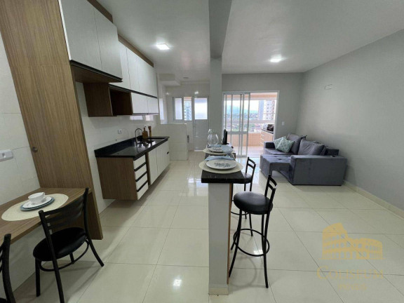 Apartamento com 2 Quartos à Venda, 84 m² em Aviação - Praia Grande