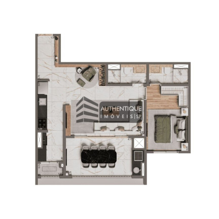 Imagem Apartamento com 2 Quartos à Venda, 67 m² em Brooklin - São Paulo Imagem Apartamento com 2 Quartos à Venda, 67 m² em Brooklin - São Paulo